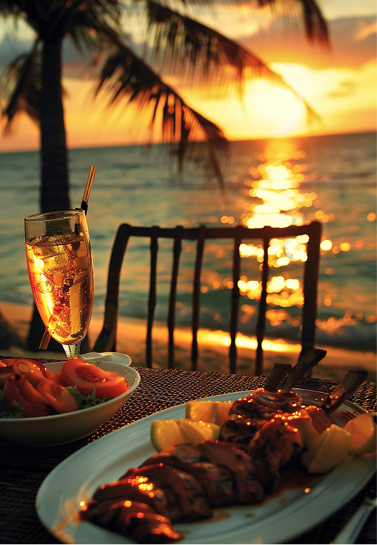 Sunset dining